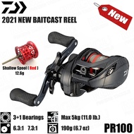 DAIWA PR100 Baitcasting Fishing Reel 190g 6.3 Lightweight 2021New BC Saltwater Lure Baitcast Fishing
