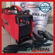 MESIN LAS INVERTER REDFOX MMA200 TRAVO LAS REDFOX MMA 200 HEAVY DUTY