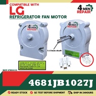 (DC13V) 4681JB1027J COMPATIBLE WITH LG REFRIGERATOR FAN MOTOR DC13V 0.20A 2.6W SHAFT 3.17mm 3 PIN MO