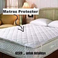 Matras Protector Alas Kasur Matras Homemade Matras Pelindung Bahan Embos Matras Protektor 180x200 160x200 90x200 120x200 200x200 Spring bed Matrass Protector Tebal Alas Kasur Tidur Springbed Pelindung Mattress Modern