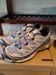 SALOMON XT-6 跑步鞋 沙場灰