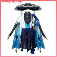 Genshin Impact Kunikuzushi Wanderer Balladeer Scaramouche Outfits Games Cosplay Costumes