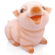 H&W Cute Pig Coin Money Bank, Shatterproof Piggy Bank, Creative Money Bank, Can Store 1000 Coins, Be