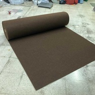AVANOS Velvet Carpet 1m x 1.5m Exhibition Carpet - Chocolate *
