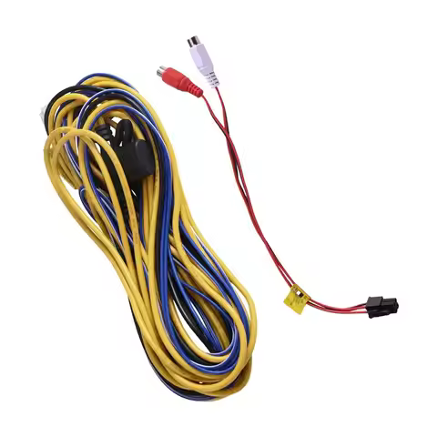 For Pioneer For RCA Cable Adapter Car Stereo Amplifier 4+ 3 Pin Plug Power Speaker Harness Input For