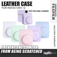 Instax Mini 12 Leather Case & Leather Pouch for Fujifilm Instax Mini 12 Instant Camera