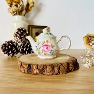 英國老件迷你花卉茶壺 Miniature teapot