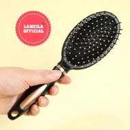 Scalp massage detangling hair comb - Black Ovan comb