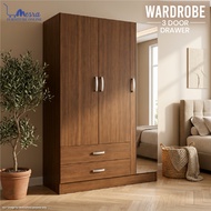 Wardrobe , wooden wardrobe , clothes cabinet ,2 door wardrobe , 3 door wardrobe ,almari pakaian , mi