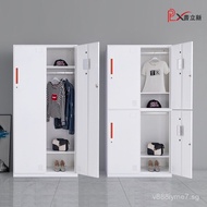 Steel Locker Cabinet Employee Locker Dormitory Storage Cabinet Bathhouse Gym Changing Locker Narrow 