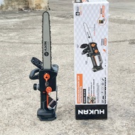 Máy Cưa Xích Pin Hukan 12 inch G1 N12 Không Chổi Than Lam Dài 12 inch Chân Pin Phổ Thông M21 Bảo Hà