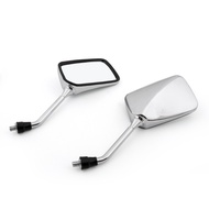 Areyourshop 1 Pair Motorcycle Rearview Side Mirrors for Honda CB400 CB750 CB1000 CB1300