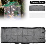 Adjustable Bird Cage Cover Universal Bird Cage Seed Feather Catcher Birdcage Cover Skirt Seed Guard Bird Cage Cover for Round Bird Cages