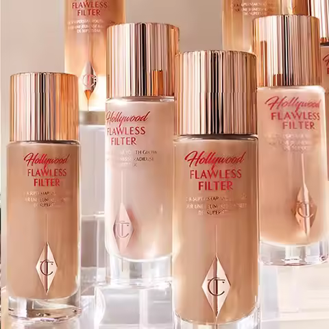 Charlotte Tilbury CT Highlighter Foundation Continuously Texture of The Makeup Hydrating Concealer B