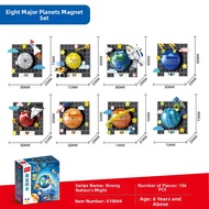 HUIQIBAO | Educational Magnetic Planets Fridge Puzzle 8 Pieces