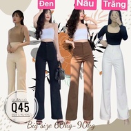 Big size flared pants from 60kg-90kg