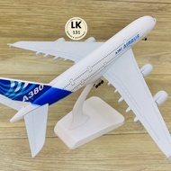 Airbus A380 Livery Model Plane 1:400 Scale 20cm With Wheels + Display Stand
