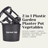 Sprout lab | 2 in 1 Vegetable Planter Pot