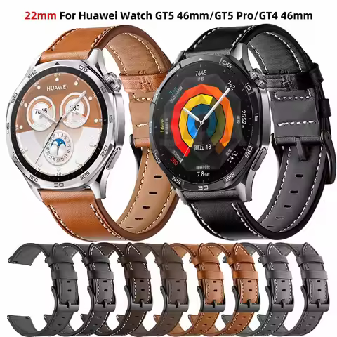 22mm Smart Watch Strap For Huawei Watch GT 5 Pro 46mm GT3 Pro GT4 46mm Bracelet For Huawei Watch GT 