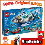 (SimBricks) LEGO 60277 City Police Patrol Boat