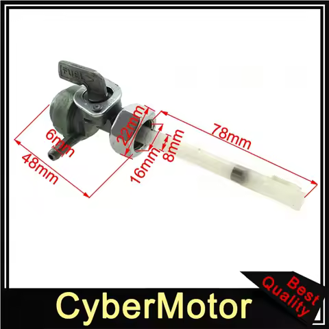 Gas Fuel Petcock Tap Valve Switch For CB900C CB750K CB550F CX500 CM400C NU50 XR200 CJ360T MR175 Hond