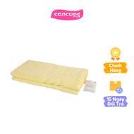 Khăn tắm sợi tre Uchibaby 60x120cm (Vàng)