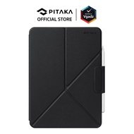 Pitaka ฝาพับหน้าจอสำหรับ iPad Air 13" (1st/2024) iPad Pro 12.9" (6th-3rd Gen) รุ่น MagEZ Folio 2 by 