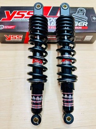 โช๊ค YSS แท้ รุ่น HAMMER บรรทุกหนัก200กก. สี BLACK/BLACK สำหรับใส่รถมอเตอร์รุ่น HONDA WAVE110 125ยกเ