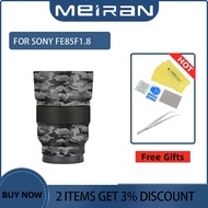 Pelekat Perlindungan Lensa Kamera Perlindungan Kot Balut Filem Penutup Filem Anti-Calar untuk Sony F