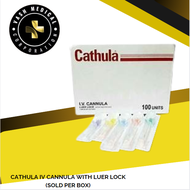CATHULA IV CANNULA WITH LUER LOCK (SOLD PER BOX)