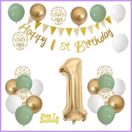 Birthday Parties Decorations Foil Balloon Birthday Decorations Kit 28 Pieces Rustic Birthday Balloon