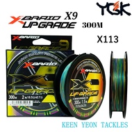 YGK X-BRAID UPGRADE X9 BRAIDED LINE 300M (X113)