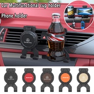 Mercedes Benz  Car Multifunctional Folding Cup Holder Air Outlet Phone Holder Storage Hook Car Acces
