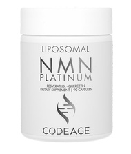 ⭐️ 包SF⭐️CODEAGE 鉑金版脂質體 NMN 白藜蘆醇 槲皮素 90粒膠囊 LIPOSOMAL NMN PLATINUM Resveratrol, Quercetin, 90 Caps