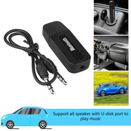 Bluetooth 5.0 USB Car Audio Receiver Aux Audio Stereo Music Receiver Adapter USB Wireless 3.5mm for Android IOS