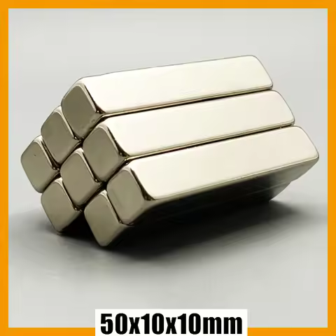 1/2/5/10/20pcs 50x10x10mm Magnet Square Block for Office Garage Whiteboard Refrigerator Kitchen 50*1