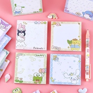 Cute Sanrio Combination Sticky Notes Cartoon Sticky Note Pad Can Paste Handbook Stickers Message Sti