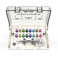 High Quality Dental Implant Fixture Torque Wrench Prosthetic Kit 16 Pcs Hex Screw Driver Set Manual 