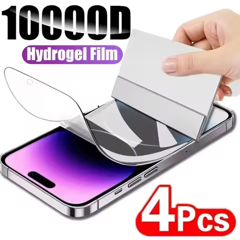 4PCS Hydrogel Film For Samsung Galaxy A54 5G A15 A51 A36 5G A52 A16 S20 FE A25 A32 5G A31 A24 A26 A7