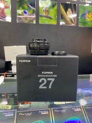 Fujifilm 27mm f2.8 R WR 新版 連遮光罩 全套