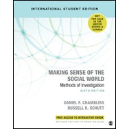 Making Sense of the Social World 6e Daniel F. Chambliss