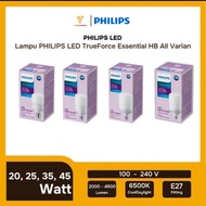 LAMPU PHILIPS LED 20W 25W 35W 45W TRUE FORCE ESSENTIAL TRUEFORCE CAPSULE BOHLAM 20 25 35 45 WATT SNI