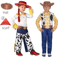 Halloween Story Costume Boy cosplay Buzz Lightyear Clothes Children Woody Denim Clothes 25.08.25