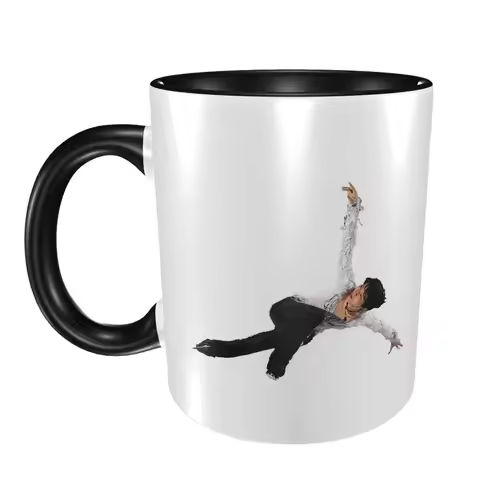 The Swan Yuzuru Hanyu Mug Funny Ceramic Coffee Cups Tea Mugs Milk Cup Drinkware Gift for Friends
