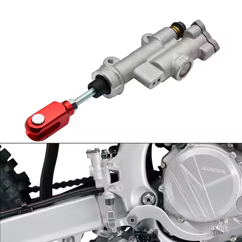 New Motorcycle Rear Brake Master Cylinder For Honda CRF 250R 450R CR125R CR250R CRF250R CRF450R CRF2