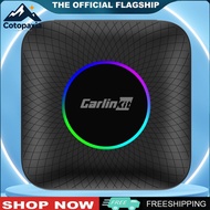 【New Arrival】 Wireless Carplay Android Auto AI กล่องทีวีบลูทูธสมาร์ทกล่อง Android 13.0 อะแดปเตอร์ไร้