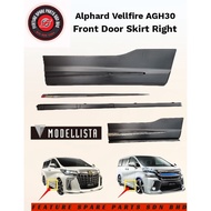 Vellfire Agh30 2018 Modellista Door Skirt Front Right (New OEM) = Alphard AGH30 2018