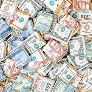 Russian Flavor Dollar Packaging Shape Chocolate Chinese New Year Goods Mixed Candy Snacks Bulk 25.8.