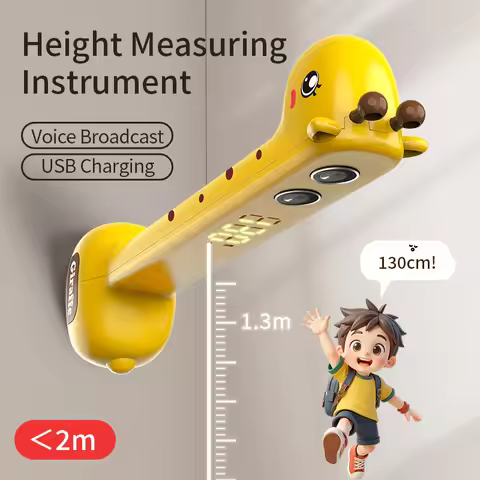 Children's Home Use Stature Measurement Stick with Ultrasound Height Measurement Electronic Tape Wal