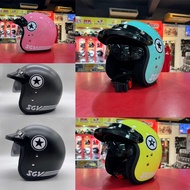 100% ORI} SGV STAR SPECIAL DOUBLE VISOR HELMET WITH TINTED SUNGLASS 60CM / L SIZE